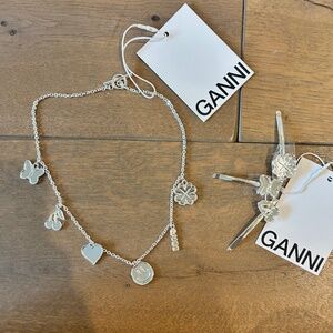 GANNI Necklace and Hair Accessories